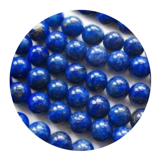 LPK1012- 1 Strang  Lapizlazuli ca12mm,  ca 32 Perlen