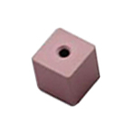 EAF8C8001- 20 pcs eloxiertes Alu Würfel 8x8 Alte Rosa