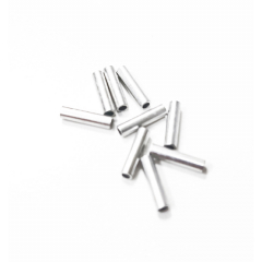 EAL10C00- 280 pcs eloxiertes Alu 10x2,5 Rohr Silber