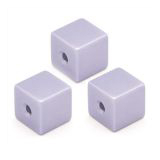 EAF8C7443- 20 pcs eloxiertes Alu Würfel 8x8 hell Lila