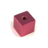 EAF8C7633- 20 pcs elox. Alu Würfel 8x8 Rosa